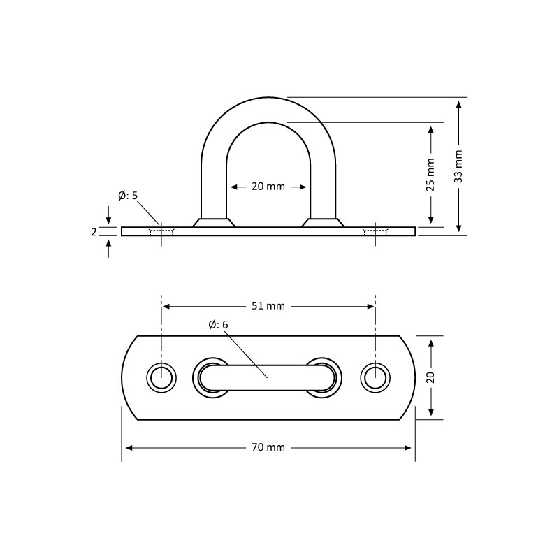 25 mm Dorse Köprüsü - 250 Adet / paket